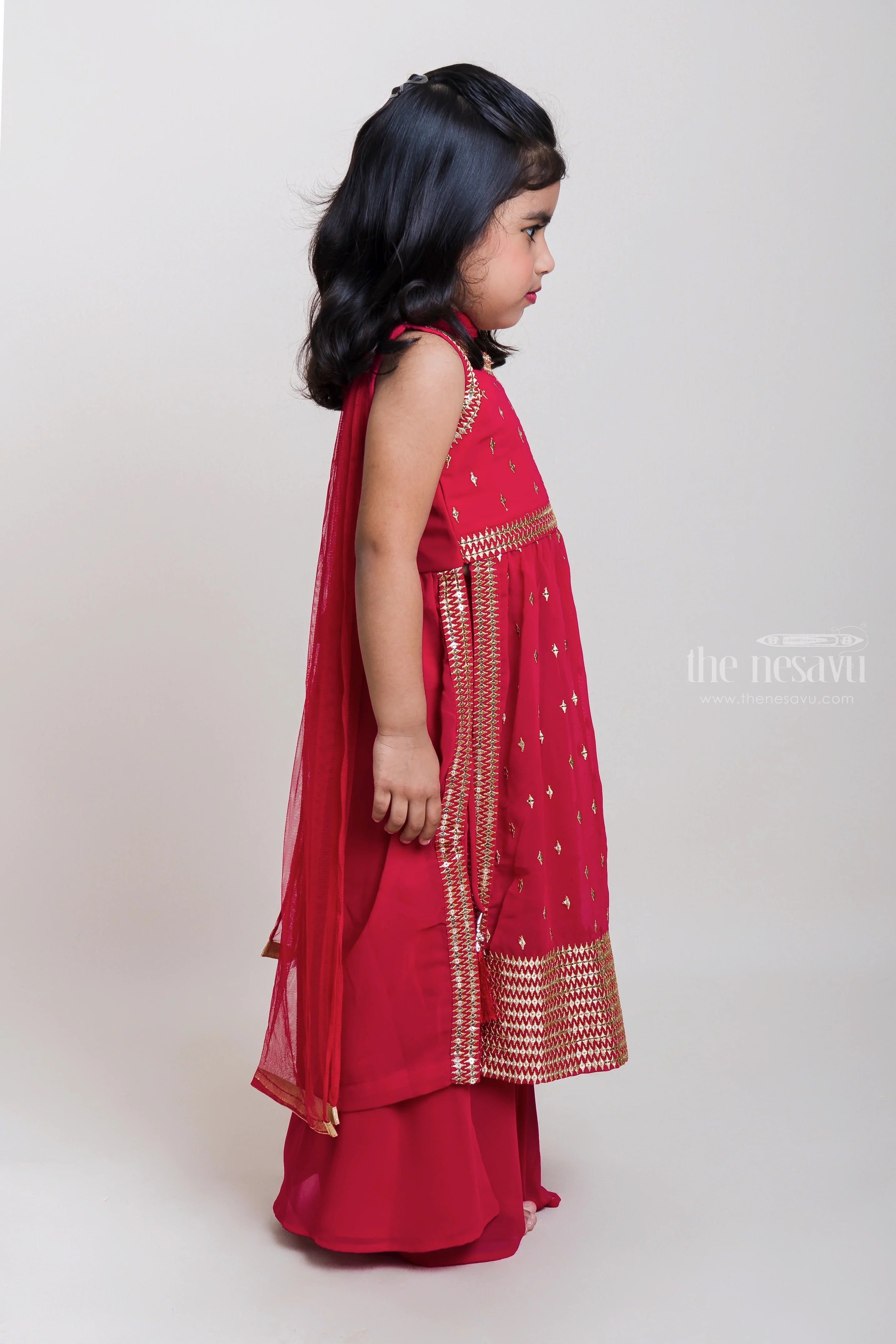 Casual Wear Kids Cotton Top with Palazzo Pant Set, Age: 2 - 12 years at Rs  280/set in Delhi